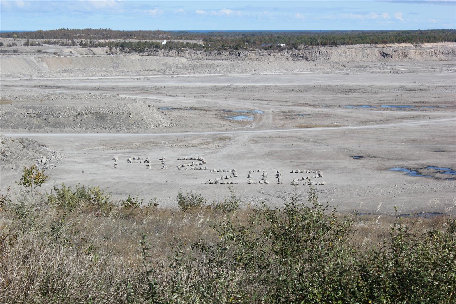 World's Largest Limestone Quarry in Rogers City