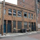 Buildings and Alley Gratiot at Russell