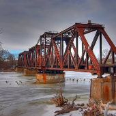 Saginaw Swing Railroad Bridge