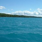 Torch Lake abounds