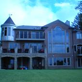 Mike's lake front home
