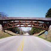 Garland Golf Course Covered Bridge
