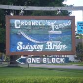 Croswell Swinging Bridge