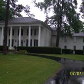 White Greek Revival Home