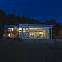Glass House on the Lake