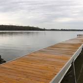 Private Orchard Lake Dock