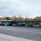 St. Joe Drive in Diner and Football field