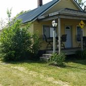 The cabin near fish point