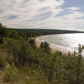 Great Sand Bay Scenic Turnoff