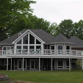 Secluded Lakefront Home with Property, Cabins