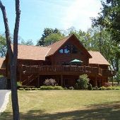 Whitmore Lake Log Home