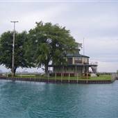 Harsens Island House completely surrounded by water!
