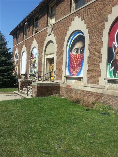 Former Detroit Police 6th Precinct Building