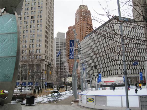Campus Martius Park (2/19/2010)