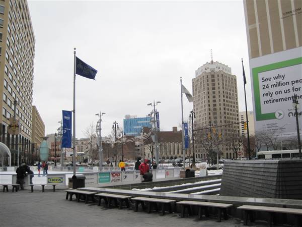 Campus Martius Park (2/19/2010)
