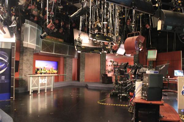 CBS WWJ Detroit Television TV Studios