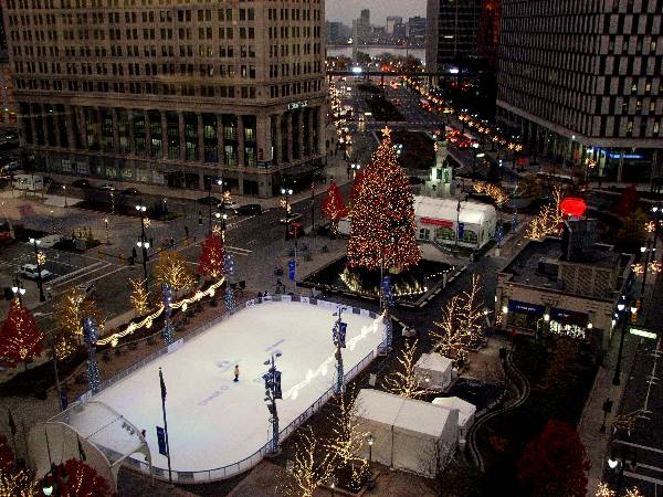 Campus Martius Park (2/5/2009)